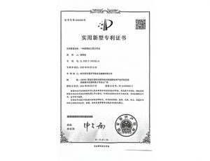 哈尔滨实用新型专利证书08